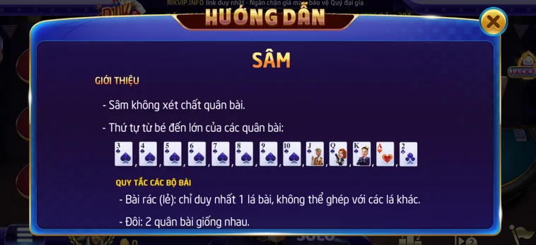 Sâm Lốc Cổng Game RikVip Bí Quyết Chặn Bài Nhận Thưởng Lớn Từ Cao Thủ