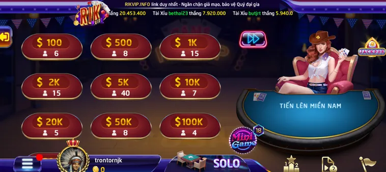 Tiến Lên Miền Nam Cổng Game RikVip Đỉnh Cao Đánh Bài Giải Trí Nhận Thưởng Lớn