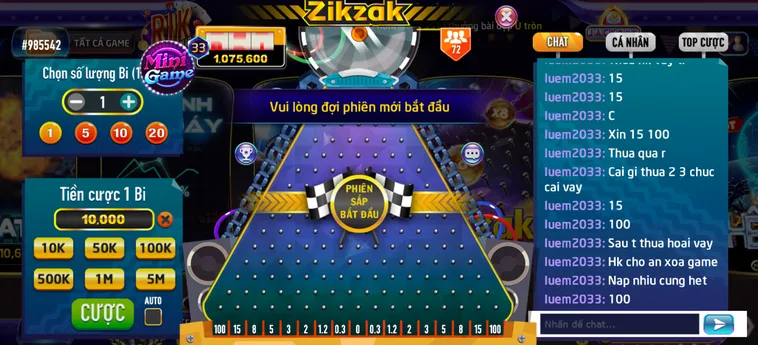 Game Nhanh ZicZac Tại RikVip Trải Nghiệm Giải Trí Tốc Độ Và Cơ Hội Thắng Lớn