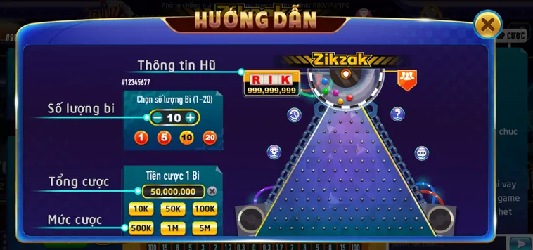 Game Nhanh ZicZac Tại RikVip Trải Nghiệm Giải Trí Tốc Độ Và Cơ Hội Thắng Lớn